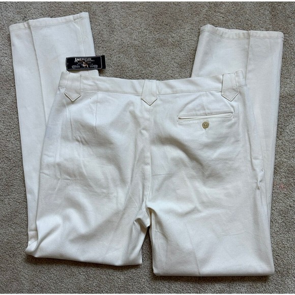 American Living White Cotton Stretch Dress Pants Slacks Women's 14 New~$65 MSRP - Picture 4 of 5